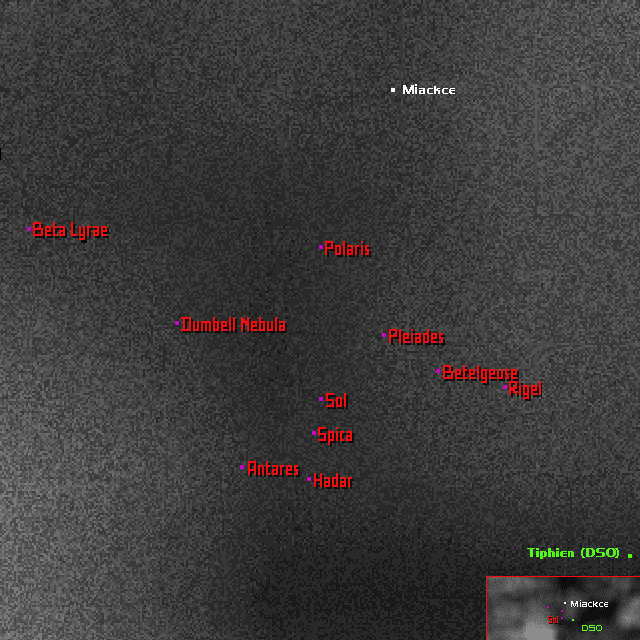 Explored Systems : Map 1